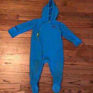 Patagonia fleece one piece